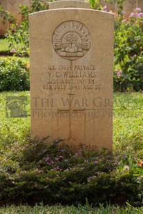 BEIRUT WAR CEMETERY - WILLIAMS, VICTOR CLYDE